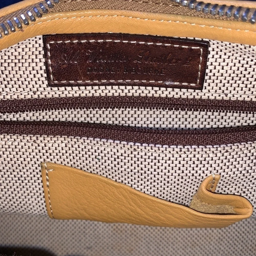 Dooney & Bourke leather hobo bag